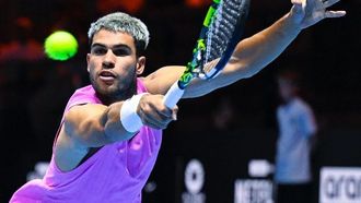 ألكاراز ضد سينر في نهائي بطولة سيكس كينجز سلام