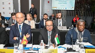 الإمارات العربية المتحدة في اجتماع مجموعة العشرين بشأن مخاطر الكوارث