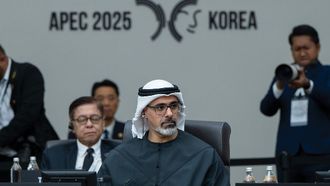 Crown Prince Of UAE Attends APEC Forum
