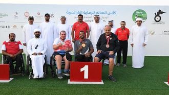 الإمارات تحصد ست ميداليات في بطولة الرماية البارالمبية