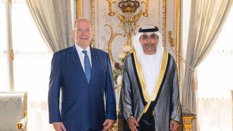 UAE Ambassador Presents Credentials To Monaco Prince