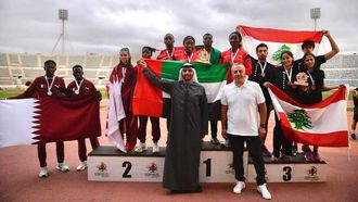ألعاب القوى في الإمارات تحقق نجاحاً إقليمياً