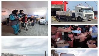 دعم الإمارات العربية المتحدة المستمر لجهود الإغاثة في غزة