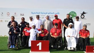 الإمارات تحصد ميداليتين ذهبيتين في الرماية