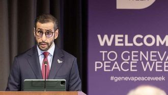 UAE Promotes Water Diplomacy In Geneva