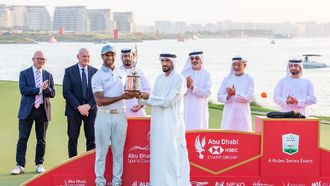 Aaron Rai Wins Abu Dhabi Golf Championship