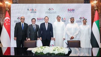 Expanding Cooperation At Abu Dhabi–Singapore Forum
