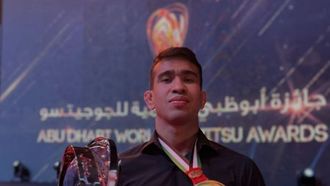 الاحتفال بالأبطال في حفل توزيع جوائز أبوظبي للجوجيتسو