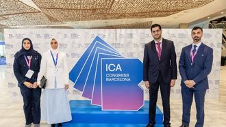 مؤسسة آل مكتوم في مؤتمر المجلس الدولي للأرشيف في برشلونة