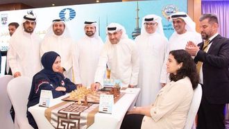 افتتاح بطولة العرب للشطرنج في الكويت