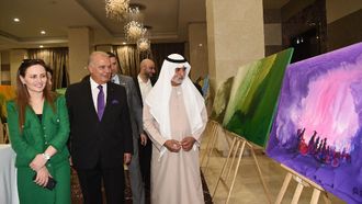 Art Exhibition Inaugurated By Sheikh Nahyan