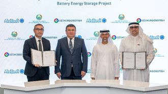 Masdar And Uzbekistan Launch Battery Storage Project