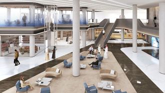 الأحواض الجافة العالمية تبدأ مشروع المقر الرئيسي الذكي