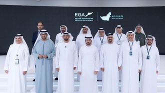 الإمارات العالمية للألمنيوم تحتفل بمرور 50 عامًا مع قادة دولة الإمارات العربية المتحدة