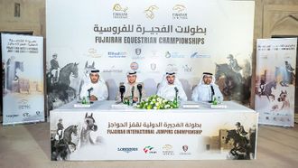 Fujairah Equestrian Championships Start November 21