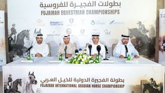 Fujairah Arabian Horse Championship Starts November 27