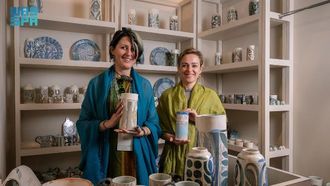 عرض الفخار الجورجي في الرياض