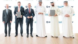 شراكة بين مصدر وOMV لإنشاء محطة الهيدروجين الأخضر