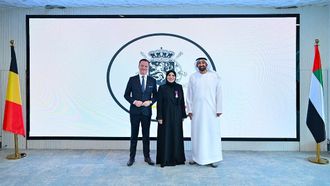 Alsafar Honoured With Belgium’s Top Award