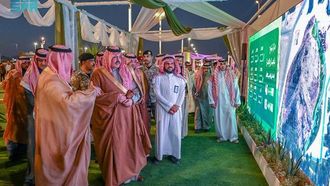 حدائق جديدة افتتحها الأمير في منطقة حائل