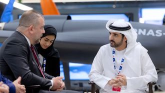 Hamdan Bin Mohammed Meets Montenegro Defence Minister