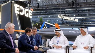 Hamdan Bin Mohammed Meets Armenian Defence Minister