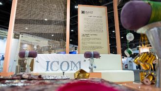 ICOM Flag Handover To Rotterdam For ICOM 2028
