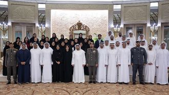 Hamdan Bin Zayed Meets IUCN Congress Team