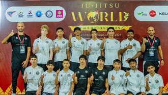 منتخب الإمارات للجوجيتسو للناشئين يستعد للبطولة