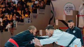 أبطال الجوجيتسو في بطولة أبوظبي