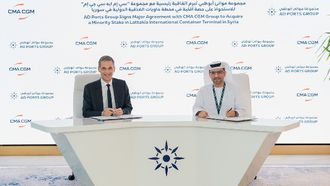 AD Ports Group Acquires Stake In Latakia Terminal