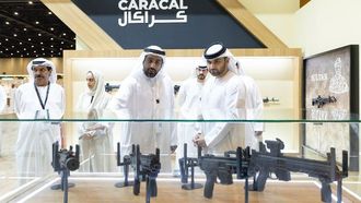 منصور بن محمد في معرض الصيد 2025