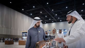 Mohammed Bin Rashid At Hunting Expo 2025
