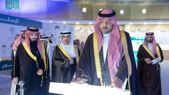 الأمير فيصل يدشن مشاريع في طريف