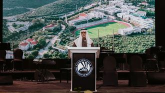 Nahyan Bin Mubarak At Balamand Alumni Dinner