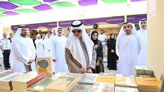 Nahyan Bin Mubarak At Al Ain Book Festival