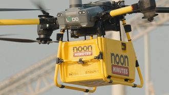 Noon Minutes Debuts Drone Delivery At DriftX