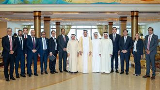 RAK Ruler Meets Banking Delegations Today