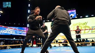 Fighters Prepare For The Ring IV In Boulevard City