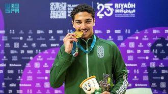 زيد السراج يحصد الميدالية الذهبية للسعودية