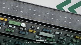 يُلزم قانون الطرق السعودي بالتخطيط المروري