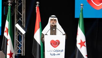 Nahyan Bin Mubarak Celebrates Syrian Heritage