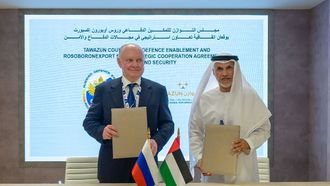 Tawazun And Rosoboronexport Sign Defence Agreement