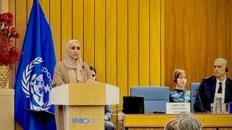 الإمارات العربية المتحدة في الدورة الرابعة والثلاثين للجمعية العامة للمنظمة البحرية الدولية حول مستقبل القطاع البحري