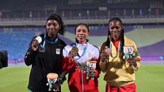 الإمارات تحصد الميدالية الفضية في ألعاب القوى