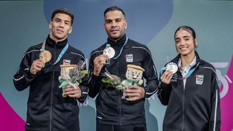 UAE Muay Thai Team Wins Three Medals