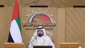 UAE FNC Session Opening By Sheikh Mohammed