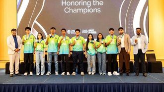 UAE Team Secures Gold In Robotics Competition
