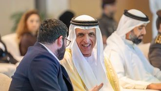 سعود بن صقر في منتدى وفا للرؤساء التنفيذيين