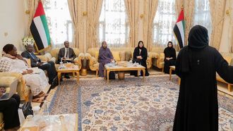 وفد تشادي يزور الاتحاد العام للمرأة